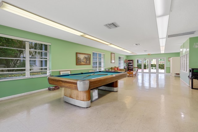 4500 N Federal Hwy Unit 367H, Lighthouse Point, FL 33064 - recreation room with billiards table and baseboards