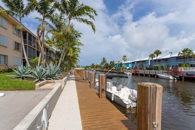 4500 N Federal Hwy Unit 367H, Lighthouse Point, FL 33064 - dock area with a water view