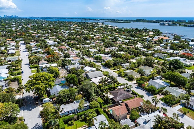 1701 N Ocean Breeze, Lake Worth Beach, FL 33460 - aerial perspective of suburban area featuring a nearby body of water