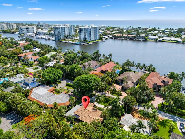 330 SE 7th Ave, Delray Beach, FL 33483 - view of urban area featuring a large body of water and nearby suburban area