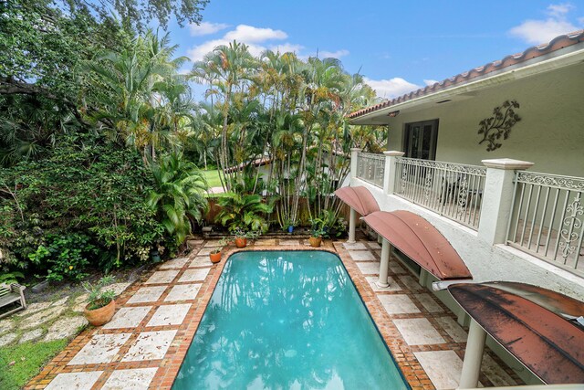 434 NW 7th Ave, Boca Raton, FL 33486 - view of pool with a fenced backyard