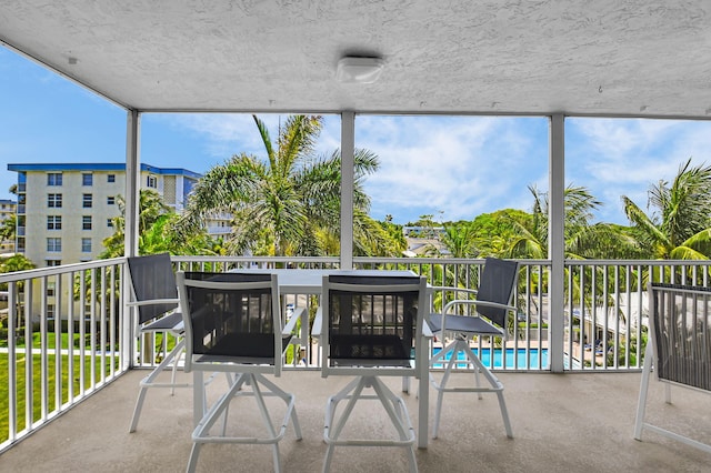 1 Harbourside Dr Unit 4506, Delray Beach, FL 33483 - view of patio / terrace featuring a balcony