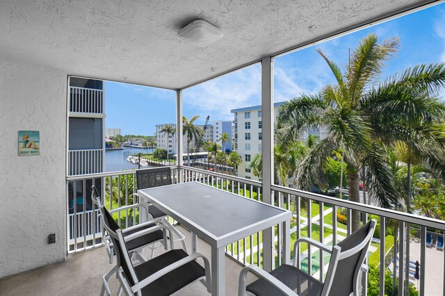 1 Harbourside Dr Unit 4506, Delray Beach, FL 33483 - balcony with a water view