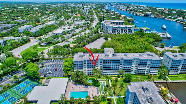 1 Harbourside Dr Unit 4506, Delray Beach, FL 33483 - aerial view of a large body of water and apartment complex