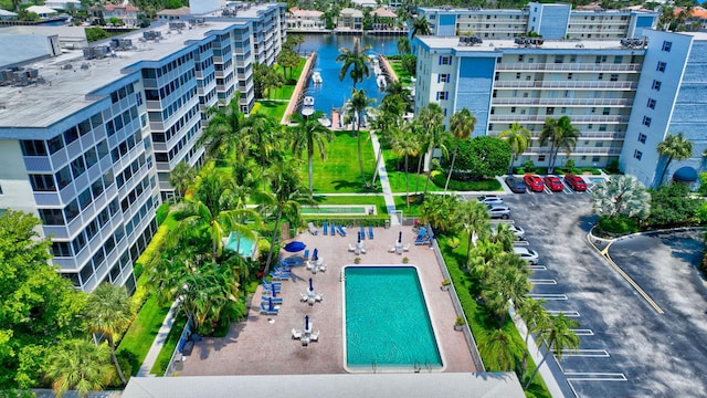1 Harbourside Dr Unit 4506, Delray Beach, FL 33483 - bird's eye view of a nearby body of water and apartment complex