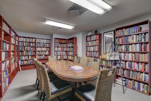 1 Harbourside Dr Unit 4506, Delray Beach, FL 33483 - dining room featuring carpet and a textured ceiling