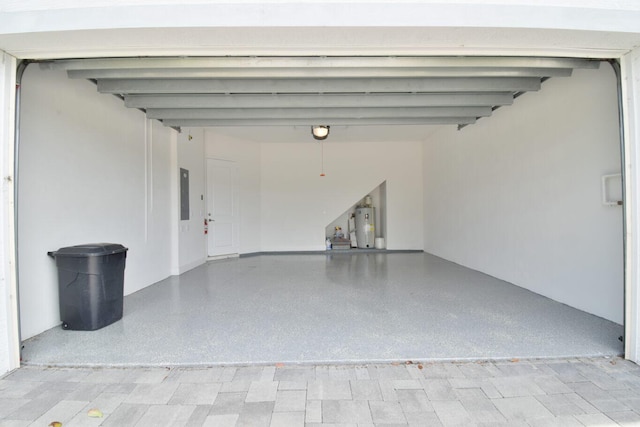4829 Pointe Midtown Rd Unit 4829, Palm Beach Gardens, FL 33418 - garage with electric water heater and electric panel