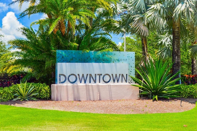 4829 Pointe Midtown Rd Unit 4829, Palm Beach Gardens, FL 33418 - community / neighborhood sign with a lawn