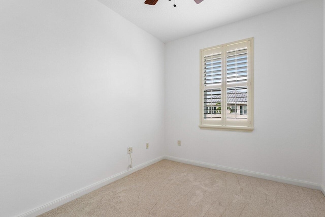 1463 N Jeaga Dr, Jupiter, FL 33458 - carpeted empty room with a ceiling fan and baseboards