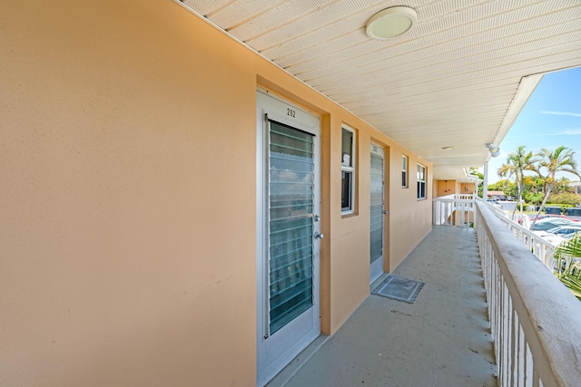 2121 NE 1st Ct Unit 202, Boynton Beach, FL 33435 - view of patio / terrace with a balcony