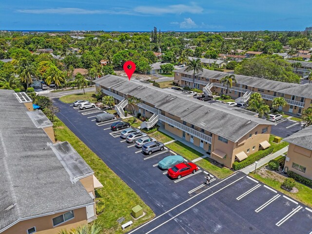2121 NE 1st Ct Unit 202, Boynton Beach, FL 33435 - drone / aerial view of a tree filled landscape