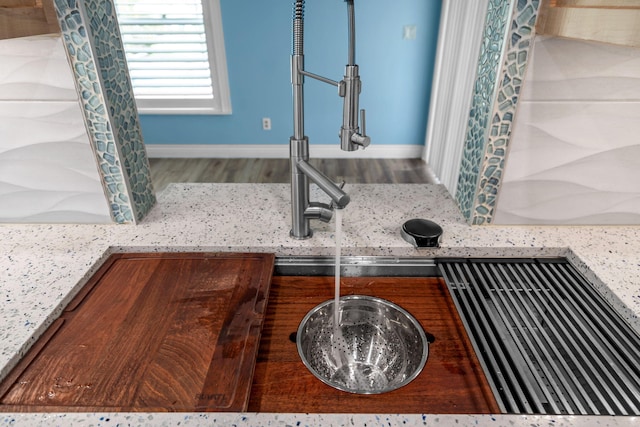 165 Cordoba Cir, Royal Palm Beach, FL 33411 - kitchen view of baseboards and a sink