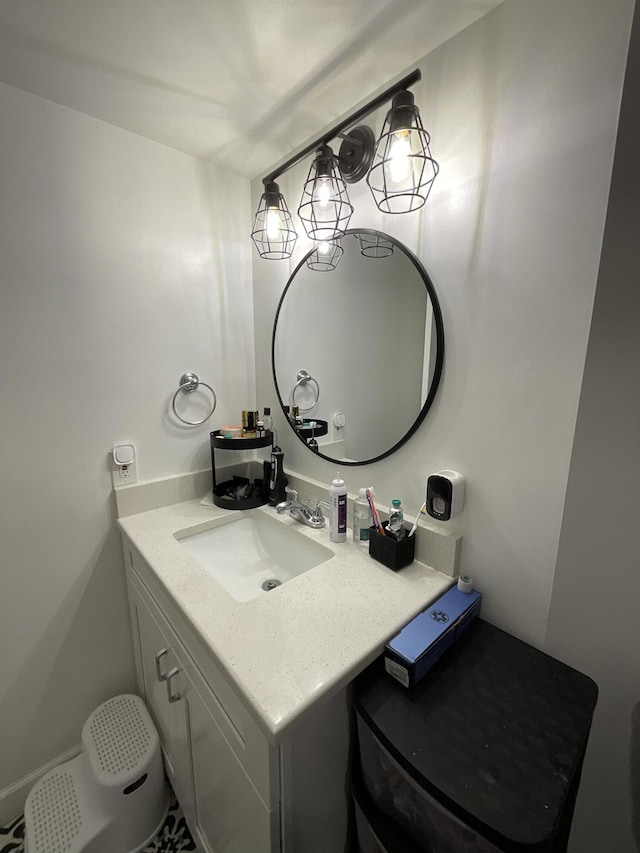 1530 SE Royal Green Cir Unit N103, Port Saint Lucie, FL 34952 - half bathroom featuring vanity
