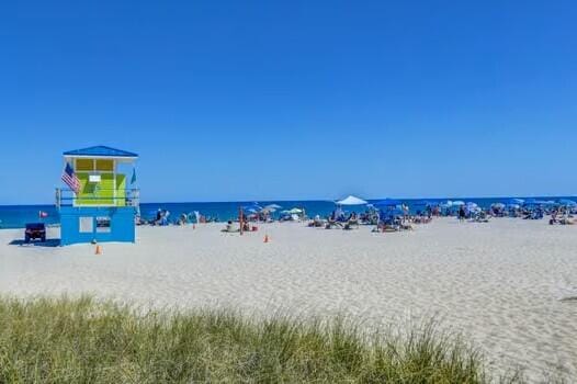 111 N N Pompano Beach Blvd Unit 411, Pompano Beach, FL 33062 - water view featuring local beach