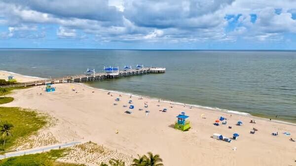 111 N N Pompano Beach Blvd Unit 411, Pompano Beach, FL 33062 - water view featuring local beach