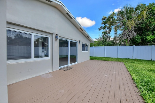 126 NW 3rd Ct, Boca Raton, FL 33432 - view of wooden deck