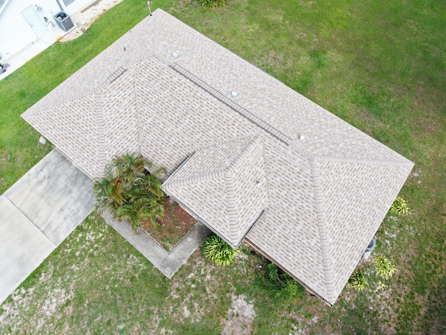 1352 SW Halford Ave, Port Saint Lucie, FL 34953 - view from above of property