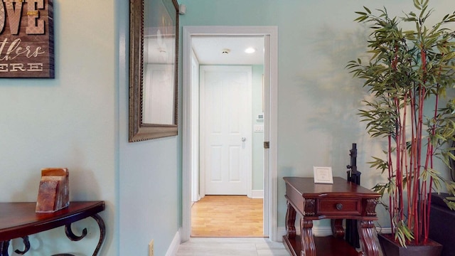 2608 SW River Shore Dr, Port Saint Lucie, FL 34984 - corridor with baseboards