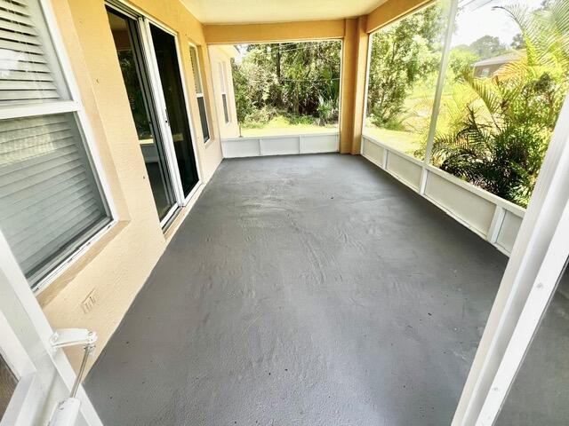 8065 99th Ct, Vero Beach, FL 32967 - view of unfurnished sunroom