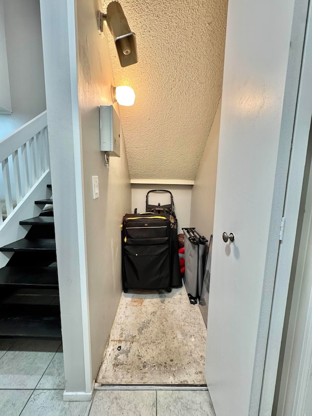 15015 SW 49th Ln Unit A-113, Miami, FL 33185 - interior space featuring a textured ceiling