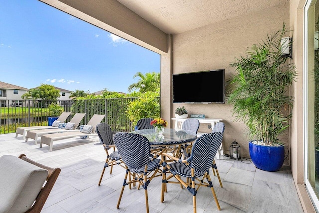 9657 Sterling Shores St, Delray Beach, FL 33446 - view of patio with outdoor dining area