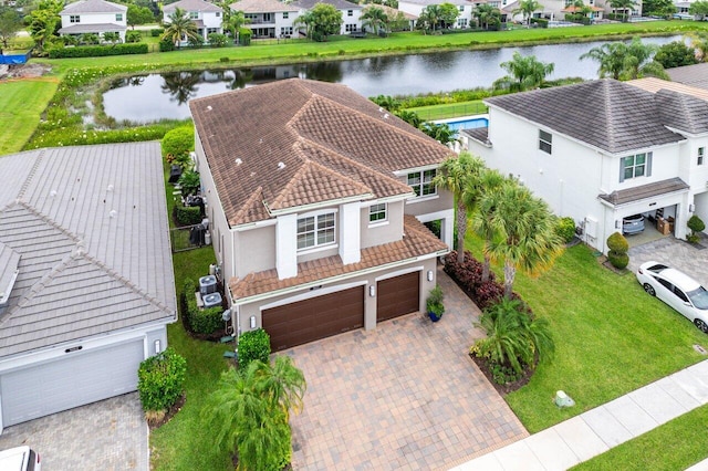 9657 Sterling Shores St, Delray Beach, FL 33446 - aerial view of residential area with a large body of water