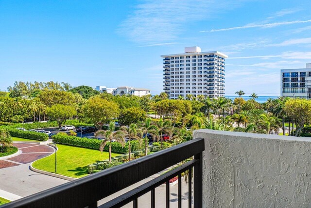 2001 N Ocean Blvd Unit 502, Boca Raton, FL 33431 - view of balcony