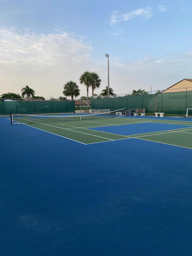 806 Sky Pine Way Unit G3, Greenacres, FL 33415 - view of tennis court