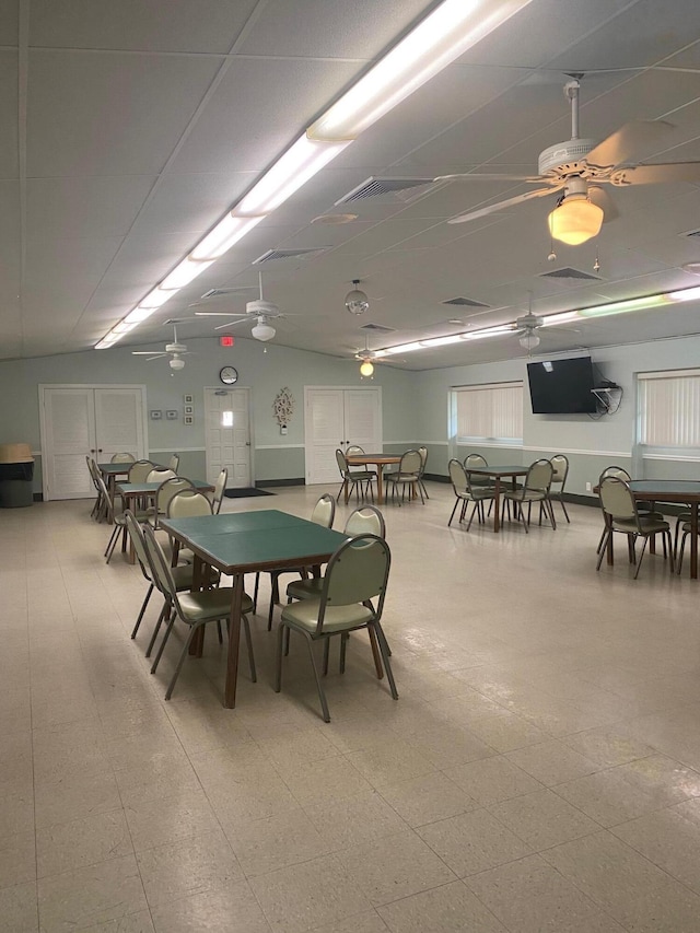 806 Sky Pine Way Unit G3, Greenacres, FL 33415 - playroom featuring a ceiling fan