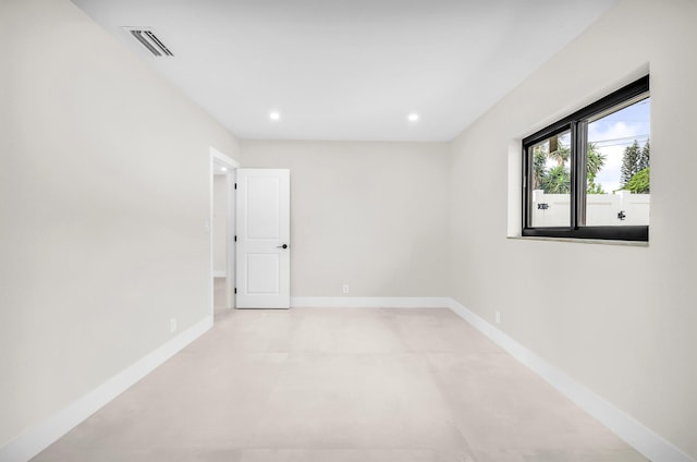 1182 SW 7th St, Boca Raton, FL 33486 - empty room with recessed lighting and baseboards