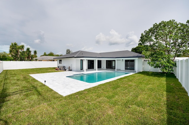 1182 SW 7th St, Boca Raton, FL 33486 - rear view of property with a patio area, stucco siding, and a tile roof