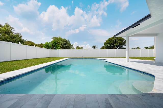 1182 SW 7th St, Boca Raton, FL 33486 - view of pool with a fenced backyard and a patio