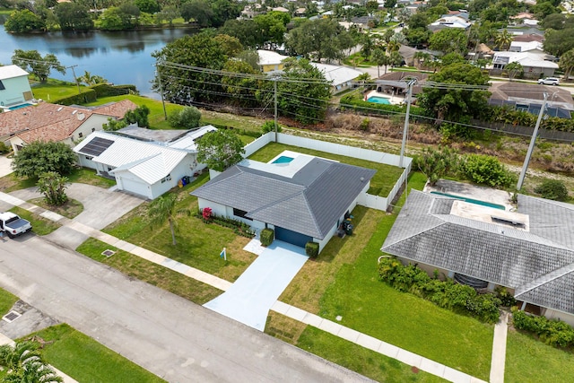 1182 SW 7th St, Boca Raton, FL 33486 - aerial perspective of suburban area with a nearby body of water