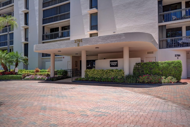 2701 N Ocean Blvd Unit E205, Boca Raton, FL 33431 - view of apartment building / complex