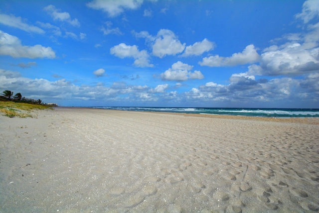 2701 N Ocean Blvd Unit E205, Boca Raton, FL 33431 - water view featuring local beach
