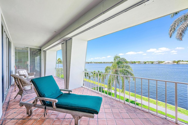 2160 Ibis Isle Rd Unit 9, Palm Beach, FL 33480 - balcony with a water view