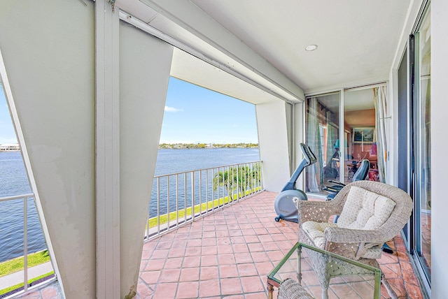 2160 Ibis Isle Rd Unit 9, Palm Beach, FL 33480 - balcony with a water view