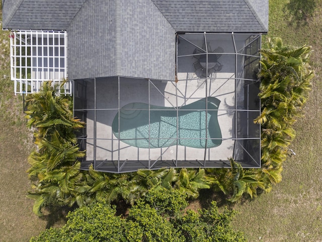 4312 SW Elaine Ct, Port Saint Lucie, FL 34953 - aerial view of property and surrounding area with a pool