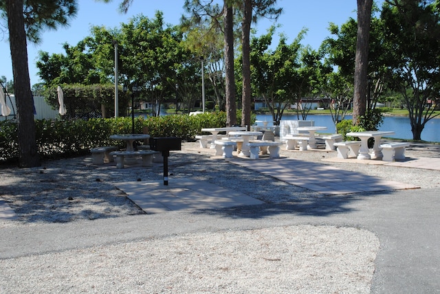 724 Nantucket Cir Unit A, Lake Worth, FL 33467 - surrounding community featuring a water view