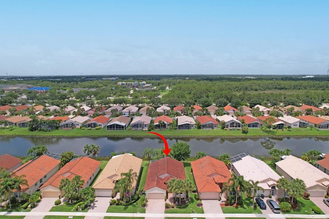 257 NW Toscane Trl, Port Saint Lucie, FL 34986 - aerial view of residential area with a large body of water