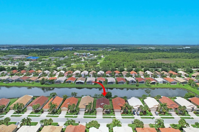 257 NW Toscane Trl, Port Saint Lucie, FL 34986 - aerial view of residential area with a large body of water