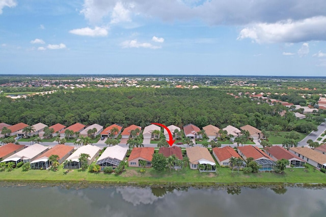 257 NW Toscane Trl, Port Saint Lucie, FL 34986 - aerial overview of property's location with nearby suburban area and a large body of water