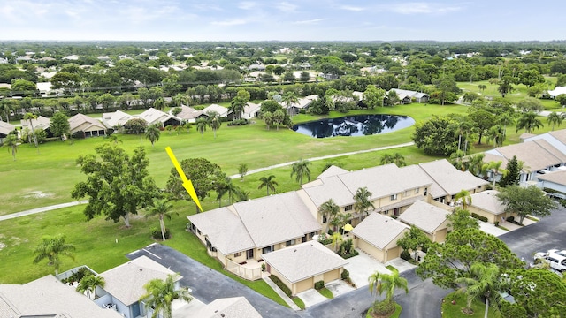 6140 SE Georgetown Pl, Hobe Sound, FL 33455 - aerial view of residential area featuring a large body of water and a golf course