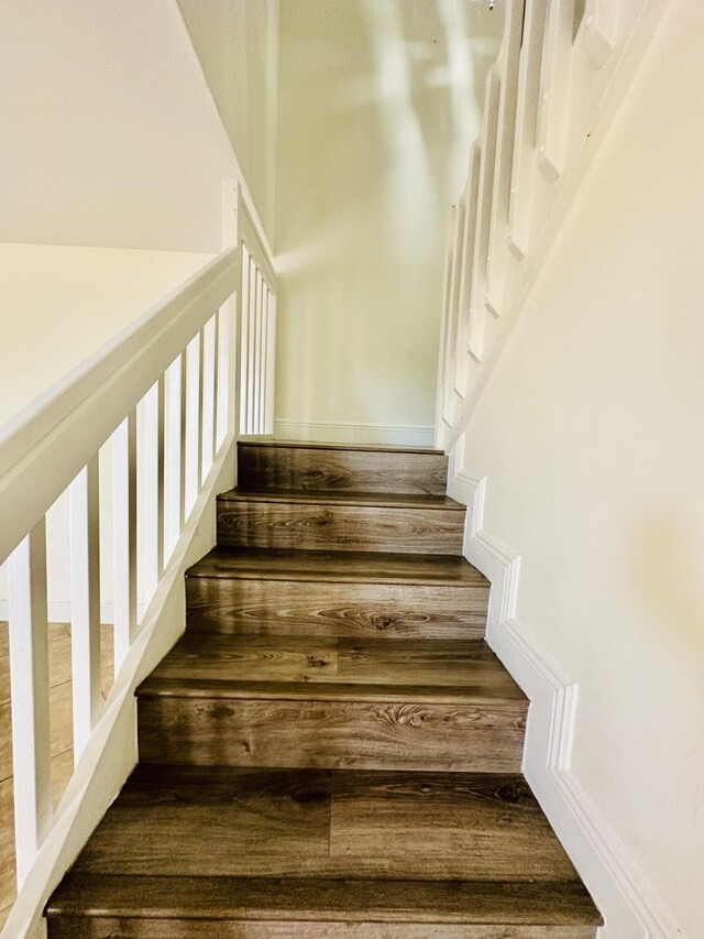 11887 SW 13th Ct, Davie, FL 33325 - stairway with wood finished floors