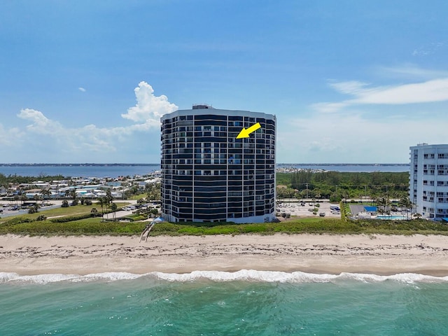 9650 S Ocean Dr Unit 1604, Jensen Beach, FL 34957 - aerial view of extended coastline