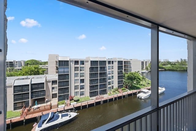 12 Royal Palm Way Unit 605, Boca Raton, FL 33432 - balcony featuring a water view