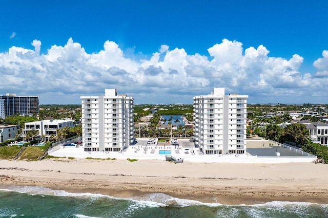 4511 S Ocean Blvd Unit 106, Highland Beach, FL 33487 - drone / aerial view of expansive coastline