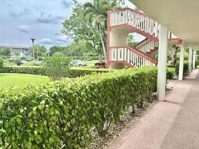130 Brighton D, Boca Raton, FL 33434 - view of property's community featuring stairway