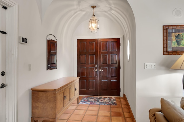 5898 Vista Linda Ln, Boca Raton, FL 33433 - entryway featuring a chandelier