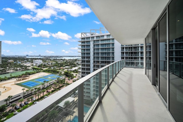 3100 N Ocean Dr Unit H-1708, Singer Island, FL 33404 - balcony with a view of city